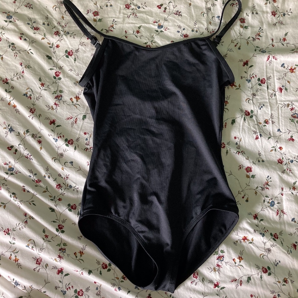 Dance Department Black Leotard